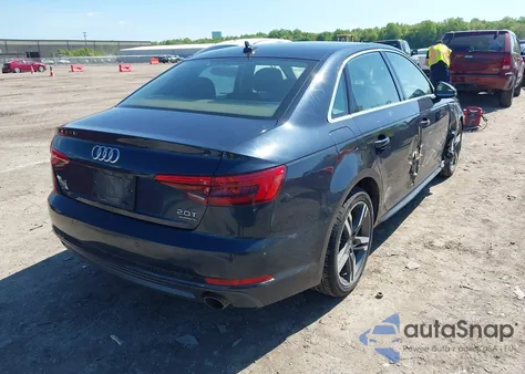 2017 Audi A4 2.0T Premium z USA, uszkodzony, nr VIN WAUENAF45HN009067